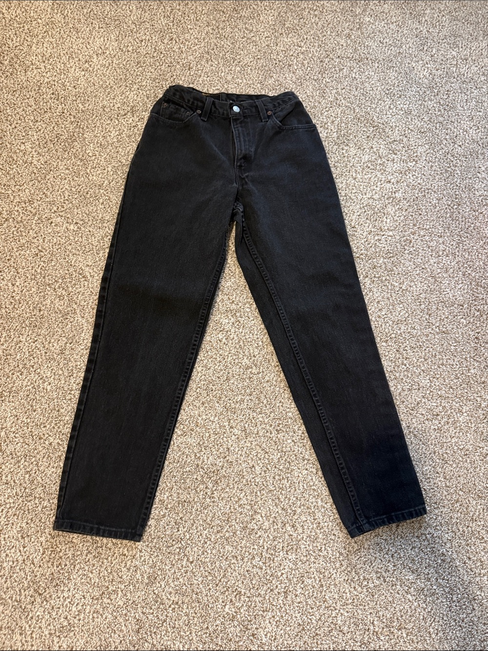 Levi's High-Rise Black Jeans - Women's